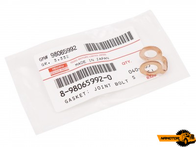 Шайба обратки медная Isuzu 4HK1. 6HK1. 8-98065-992-0. 8-97600-925-0, 8-94395-214-0