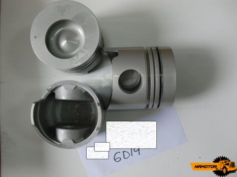 Поршень 6D14 ME032742, ME032569. (D  =61,8 мм) ALFIN- 