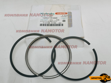 Кольца поршневые YANMAR 3TNV72. 3TNA72. 3TNE72. 3TN72. 15901-21050. (2х1,5х4мм) STD шт Japan