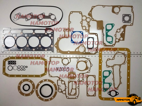 Ремкомплект двигателя KUBOTA V2003