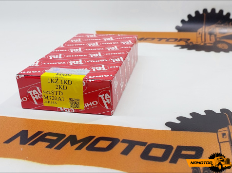 Вкладыш коренной 1KZ-TE, 1KD, 2KD. MS-1452A, M9500A1, M720A1, 11701-30020, 11701-67020, 11701-67021 STD 