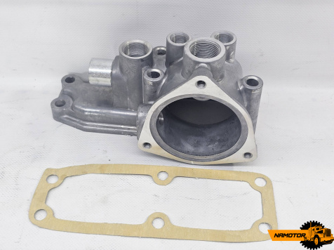 Корпус термостата ISUZU 6BG1. 6BD1 5-13716-026-0. 5137160260. 5-13716-026-9