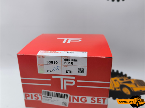 Кольца поршневые MMC 6D16. 6D17. SDM31-051ZZ. 20281. 21281. 33910. ME999955. ME999540. "STD" TP. (компл на двиг)