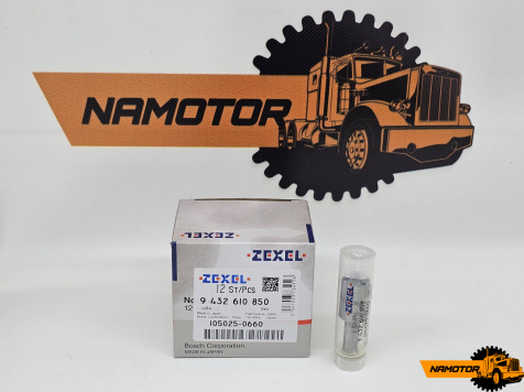 Распылитель форсунки NP-DLLA155SM066, 105025-0660/ 65.10102-6043/ 9 432 612 565/ 9432610850/ 105019-0740. DE12TI, DAEWOO B3TC1 ZEXEL