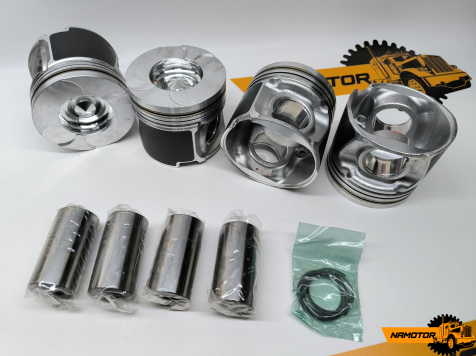 Поршни 2KD-FTV 0.5" (комп-кт) 13101-30140 (fire box=48mm), ALFIN/GAL"