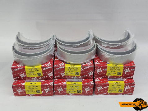 Вкладыши коренные 10PC1/ 10PA1/ 10PB1 MP179H1, M1-1156GP, MR-1156GP, 1-11530-053-0, 1-11510-051-0 (SIZE STD)  (TAIHO)