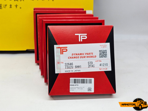 Кольца поршневые 6HH1. 32646. 8-94390-799-0. 8-94395-468-2. 8943907992, 8943907990. 8-94390-799-2, 8-94390-799-0 (3.5 x 2.5 x 4.0) STD 