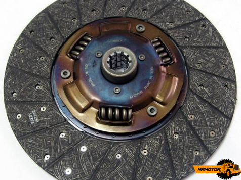 Диск сцепления NISSAN UD NDD024Y, 30100-90075, 30100-90076, 30100-90171, 30100-90175, 30100-90268, 30100-90269, 30100-90275, 30100-90276, 30100-90371, 30100-90373, 30100-90374, 30100-90467, 30100-90471, 30100-90472