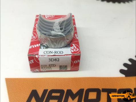 Вкладыши шатунные 3TNE82, 3TNV82, 3D82. 3TNE78 R418 (STD) 729150-02800. 119810-23610. 119810-23611. TAIHO JAPAN