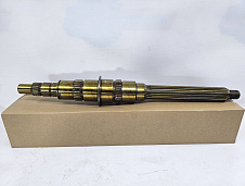 Вторичный вал КПП MMC/FUSO ME607854. M036, M035S6, Z1=20,Z2=32t,Z3=36t.Z4=20,L:549.15mm