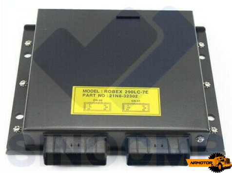 Контроллер (компьютер, мозги, ЭБУ, ECU, блок управления) Hyundai Robex R290LC-7E p/n 21N8-32302