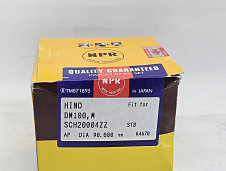 Кольца поршневые DM100, 13001-1350, SJH20-004ZZ (2,5х2,5х2,5х4х4мм) STD Japan