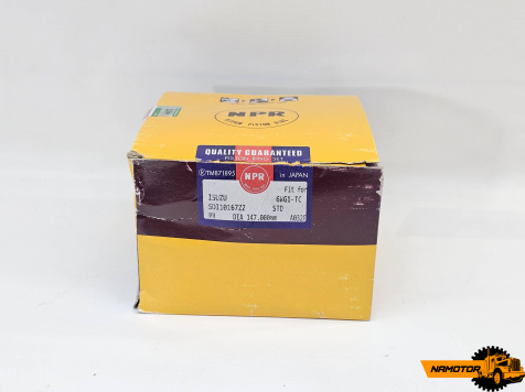 Кольца поршневые ISUZU 6WG1-T, 6WF1-T. 1-12121-143-0, 1-12121-132-0. (3.8-3-3-4mm) SDI10-167ZZ NPR JAPAN