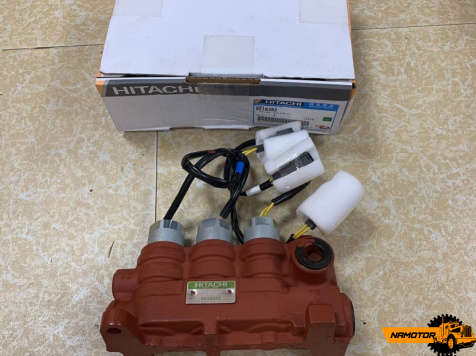 БЛОК ЭЛЕКТРОМАГНИТНЫХ КЛАПАНОВ HITACHI EX400-5 EX200-5 solenoid valve 4307603. 9218312. 9218382. Hitachi original