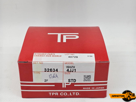 Кольца поршневые 4JJ1 32634 STD. (2.0hk x 1.5 x 3.0) 8980966760, 8973887340. 8-98096-676-0, 8-97388-734-0