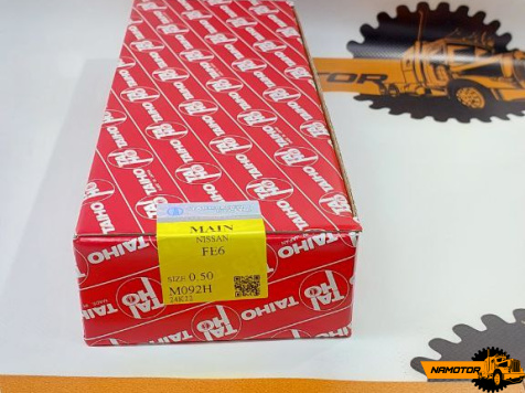 Вкладыши коренные M092H (size 0.5) M3329K1 MS-2800GP 12213-Z5505 12213-Z5500 FE6 FD46 FD42 "TAIHO"
