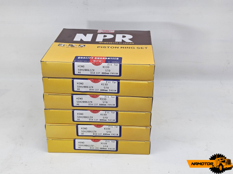 Кольца поршневые K13D SDH20061/ 13011-2770/ 13011-2771B/ 13019-1620A NPR