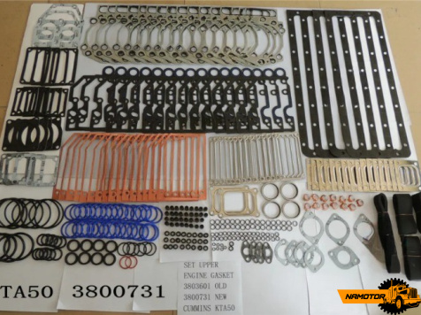 Ремкомплект двигателя CUMMINS KTA50. KT50. QSK50. (K1+K2) 3804300, 3801717, 3029188, 3015446, 3800731, 3800729.