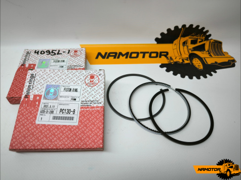 Кольца поршневые KOMATSU 4D95. 6D95. B3.3 PC130-8. 6205-31-2300. 6208-31-2100. (2.5k-2-4mm) Japan