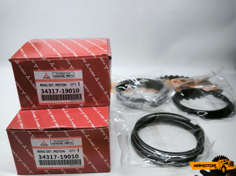 Кольца поршневые MMC S6K, S4K/ CAT 3066. SDM30-108ZX, 34317-19010, (3.0H x 2.0 x 4.0) ORIGINAL