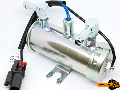 Насос топливный (электро низкого давления) HITACHI 4HK/6HK 8980093972 8-98009-397-2/ 8980093971/ 8-98009-397-1, 4645227 HITACHI WEIFU Japan 12V