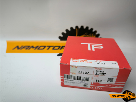 Кольца поршневые STD ZD30DDTI. TD27T. BD30T. 34137. (2.5hkx2x3mm) 12033-0W813. 12033-0W814. 12033-2W211. 12033-NA010. 12033-0W813.  12033-2W212. 12033-WX951. 12033-NA010. 12033-7F400. 12033-DY712. TP