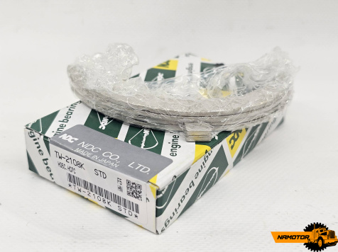 Полукольца коленвала J08E. J05E H06C, H07C, H07D. T1108K, TW-2108K, T218H1, 11011-1380, 11011-1270, 11011-1230 "STD" NDC