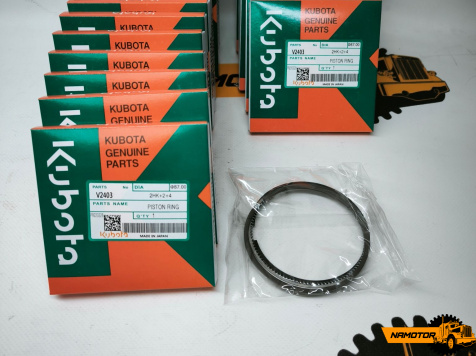 Кольца поршневые Kubota V2203, V2403-MDI, 4D87, 3D87. 1G790-21050 (D87-2-2-4mm) Japan