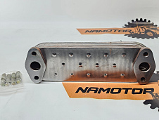 Масляный радиатор (маслоохладитель) J05CT, W04D, H07D, J08C, J08CT, H06C, H07C, J05DT, J05E, J05C, J05CT, J07E, J07ETI, E13C, J05ETI, J08E, 15BFTE, 1BZFNE, 1BZFPE, S05C, N04C, S05D, N04CT, 15BCNG, 15BLPG. 5 секций. 1571078040; 157107-8040;