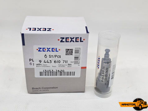 Плунжерная пара 4HE1. A755. 131153-7620. 9443610711. 9 443 610 711. ZEXEL