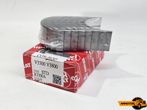 Вкладыши шатунные KUBOTA V3300/V3600/V3800 STD 1C020-2231-2. 1C020-22312. 1C020-22313