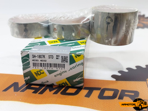 Вкладыши распредвала 4D30,4D31,4D32,4D33 SH-1807. C629W. ME011593/ ME011594/ ME029225 STD NDC