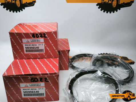 Кольца поршневые MMC 6D22. D6AB. D6AC. 6D24 std ME996540 (3.306x3.0x4.0) шт