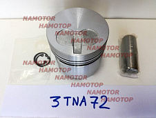 Поршни ДВС YANMAR 3TN72L. 3TNA72. 3D72-2. 119620-22020 STD" (комп-кт 3шт)"