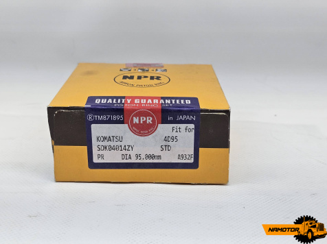 Кольца поршневые KOMATSU 4D95. 6202-32-2300, SDK04-014ZZ "STD", NPR