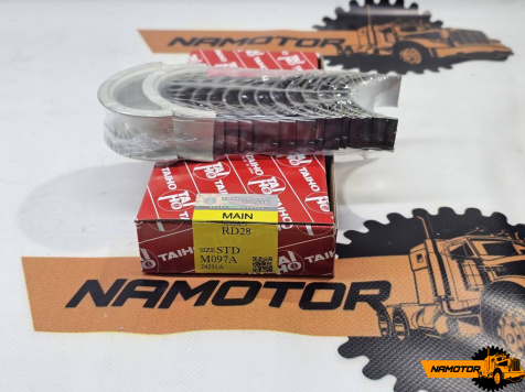 Вкладыши коренные RD28. RD28T. M097A, MS-1207A, 12207-V7200 (SIZE STD)  