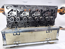 Головка блока цилиндров (ГБЦ) Kubota V2403-MDI, V2203-MDI в сборе (форсунка прижимная)