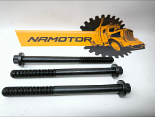 Болт головки блока цилиндров 6D125. S6D125. SAA6D125. 6150-11-1610. 6150-11-1620 (182mm-13mm-14mm)