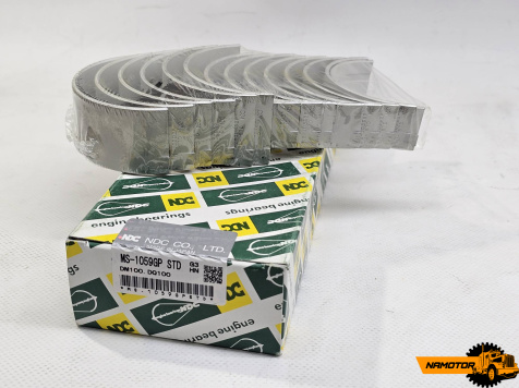 Вкладыши коренные DM100. DQ100. M202. MS-1059GP, 11701-1170, 11701-1180, STD NDC