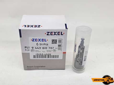 Плунжерная пара 6HE1. A724. 131153-4520. 1-15631-113-0. 1156311130. (FOR PUMP 8-94396-870-6 8943968706) ZEXEL