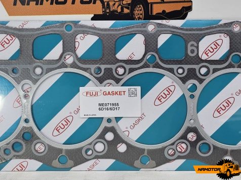 Прокладка ГБЦ 6D16 / 6D17 15.5mm ME071955. ME996288 