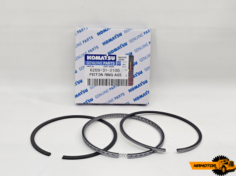 Кольца поршневые KOMATSU 4D95. 6D95. B3.3 PC130-8. 6205-31-2300. 6208-31-2100. (2.5k-2-4mm) Japan