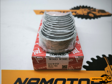 Вкладыш шатунный R217H CB-2110GP 13201-1450 1550 SIZE STD W06D W06E TAIHO