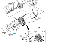 DISC, FRICTION A/T 6HL1-S 8-97328-380-0. 8-97386-647-1. Isuzu Original