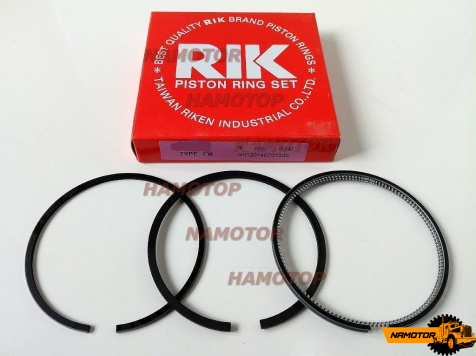 Кольца поршневые комплект RE01KU std 2k-2-3mm. Цена за комплект на 1 поршень